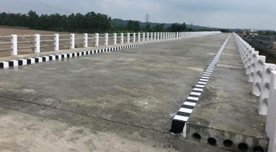 कालीगण्डकी नदीमा युनिक मोटरेवल पुल निर्माण