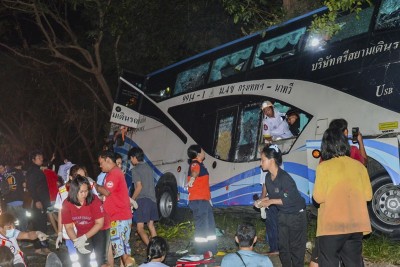 बस दुर्घटना हुँदा १४ जनाको मृत्यु २५ जना घाइते